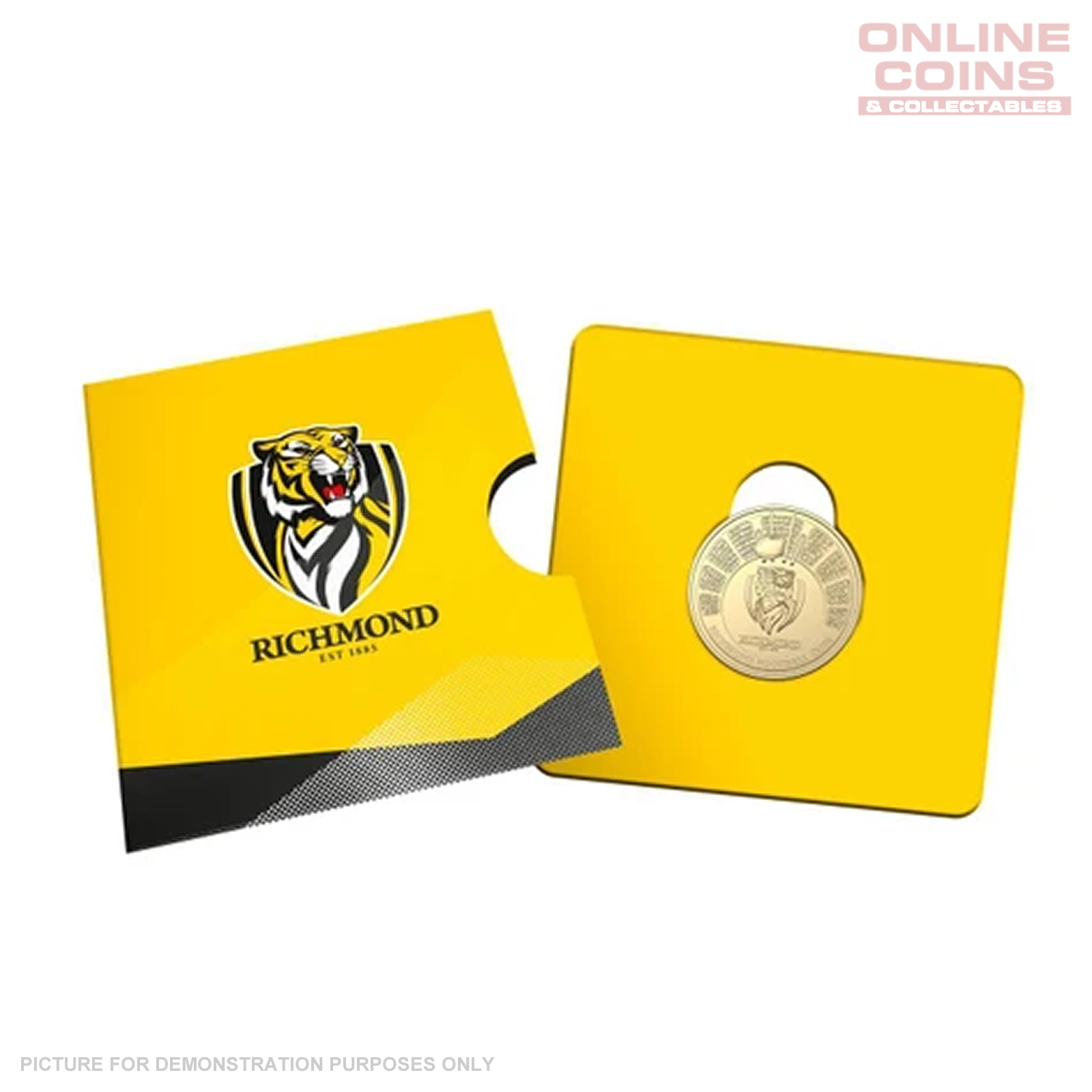 2024 AFL Single Coin - RICHMOND TIGERS